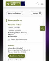 Mike Maschina wurde am 24. Februar beerdigt.&nbsp;