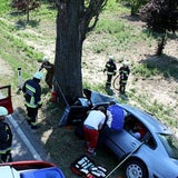 Crash bei Tulln: Pkw-Lenkerin schwer verletzt