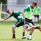 Trainingsstart der Bundesligisten