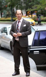 Matthew McConaughey am Set von "Gold"