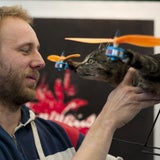 Fotos von der Flug-Katze "Orville-Copter"