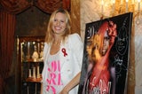 Karolina Kurkova bei der Life Ball Pressekonferenz