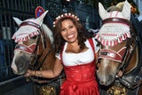 Patricia Blanco strahlt am Oktoberfest