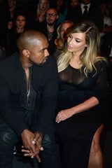 Kim Kardashian & Kanye West superhappy
