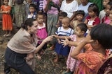 Angelina Jolie: Total mager in Myanmar