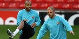 Gudjohnsen Henry Barcelona Training