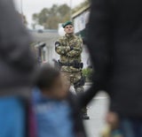 Flüchtlinge auf dem Weg nach Österreich