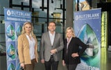 Das kreative Team der Werbekampagne 2026:&nbsp;v.l.n.r Aline Basel (Basel Consulting), Mario Reichel (GF BLITZBLANK), Ines Pelz (Marketing BLITZBLANK).