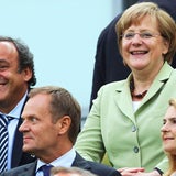 So irre jubelte Angela Merkel