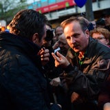 Asyl-Demo in Floridsdorf