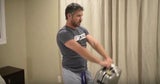 Workout mit Koffer