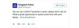 Facebook-Ausfall: User rufen Polizei