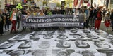 Tausende bei Großdemo für Flüchtlinge