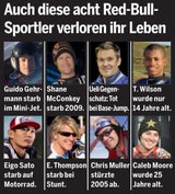 Unheimliche Todes­serie bei Red Bull