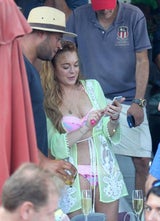 Lindsay Lohan: Auf Mykonos auf Männerfang?
