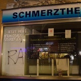 Schmierattacke gegen den "Asyl-Arzt"