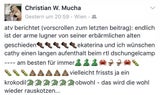 Mucha attackiert Cathy Lugner