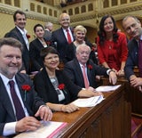 Rot-Grün Angelobung