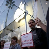 Streit mit FBI: Pro-Demo für Apple