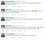 Irres Twitter-Duell vor Schlagerspiel