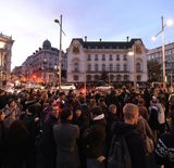 Hunderte zeigten Solidarität in Wien