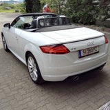 Fotos vom Test des Audi TT Roadster