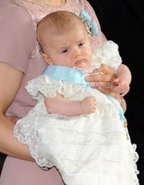 Prinzessin Estelle bei ihrer Taufe
