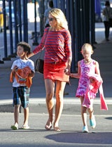 Heidi Klum mit ihren Kids