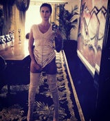 Heidi Klum: Anprobe für Halloween