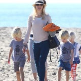 Naomi Watts: Strandausflug mit ihren Söhnen