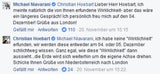 FPÖ-Höbart und Niavarani liefern sich skurrilen Facebook-Streit
