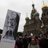 Demonstrationen gegen Putin