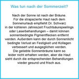 Hilfe bei sonnengeplagter Haut