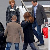 Carla Bruni verlässt das Spital