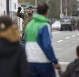 Flüchtlinge auf dem Weg nach Österreich