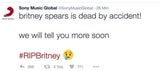 Falschmeldung um Tod von Britney Spears