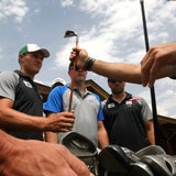 Die ÖSV-Stars beim Golfen