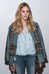 Olivia Palermo im lässigen Jeans-Look