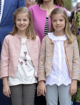 Spanische Royals besuchen die Ostermesse