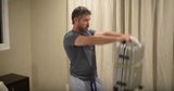 Workout mit Koffer