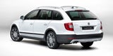 Start für den Skoda Superb Scout