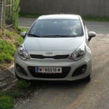 Fotos vom Test des Kia Rio
