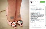 Kelly Osbourne mit Totenkopf-Tattoos
