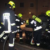 Pkw-Brand in Tulln