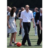 Fußball mit Wedges - das kann nur Kate
