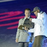 Arnie und Maier bei der Ski-WM