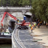 Paris wird zum Strand