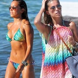 Sylvie van der Vaart urlaubt in Saint Tropez