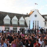 Fotos von Kim Dotcoms Mega-Show