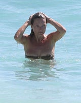 Kate Moss: Spaß im Meer